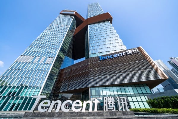 Tencent headquarters in Shenzhen. Photo: Shutterstock Images Tencent headquarters in Shenzhen. Photo: Shutterstock Images