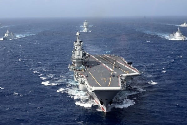 China’s first aircraft carrier went into commission in 2012 and was named “Liaoning” after the northeastern province. Photo: Xinhua via AP China’s first aircraft carrier went into commission in 2012 and was named “Liaoning” after the northeastern province. Photo: Xinhua via AP