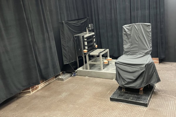 A firing squad chair (left) and an electric chair are seen in Columbia, South Carolina. The death penalty is normally carried out at the state level, but the federal government can also seek execution for certain crimes. Photo: South Carolina Department of Corrections via AP