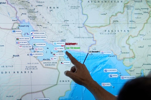 The Strait of Hormuz, through which one-fifth of the world’s oil supply travels, has been repeatedly sealed off since the US-Israeli strikes on Iran began in late February. Photo: AP