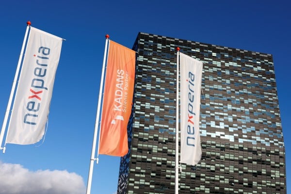 Flags flutter in front of the headquarters of Nexperia in Nijmegen, the Netherlands, January 14 2026. Photo: Reuters Flags flutter in front of the headquarters of Nexperia in Nijmegen, the Netherlands, January 14 2026. Photo: Reuters