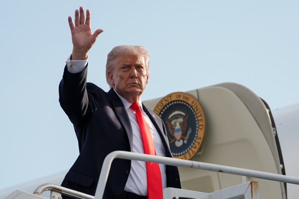 US President Donald Trump said his upcoming visit to China will be great. Photo: AP US President Donald Trump said his upcoming visit to China will be great. Photo: AP