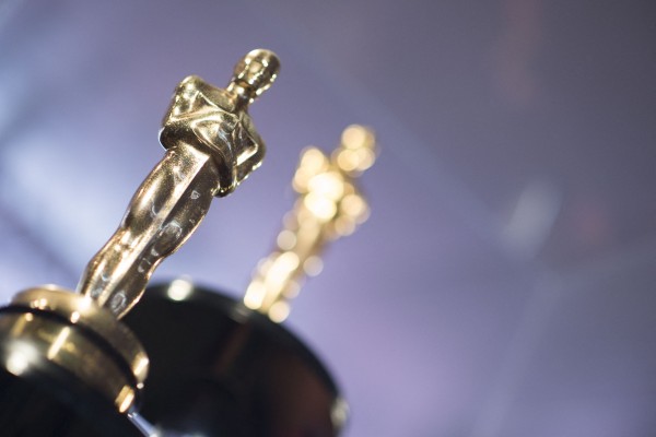 Oscars statuettes are on display during a preview for the Governors Ball in Hollywood, California, in March 2018. Photo: AFP