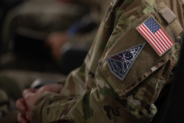 US troops take part in a town hall at Ramstein Airbase in Germany in January 2023. Photo: US Air Force US troops take part in a town hall at Ramstein Airbase in Germany in January 2023. Photo: US Air Force