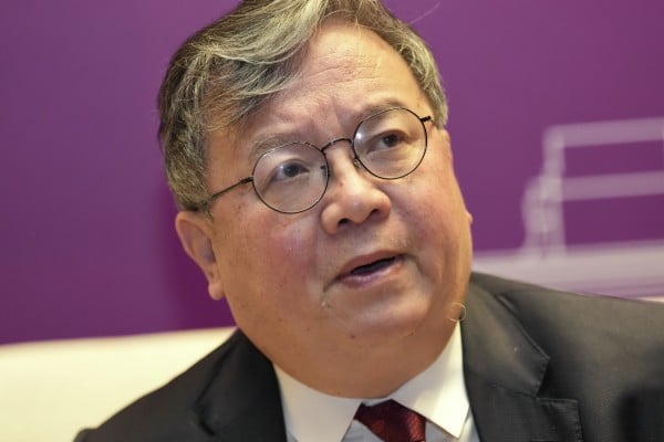Director at the HKGAI, Guo Yike, said the centre plans to unveil its HKGAI-V3 model in the first half of this year. Photo: Karma Lo Director at the HKGAI, Guo Yike, said the centre plans to unveil its HKGAI-V3 model in the first half of this year. Photo: Karma Lo