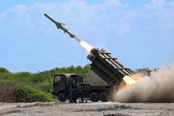 A Japanese Type 88 surface-to-ship missile is launched during the Balikatan joint drill in the Philippines on May 6, 2026. Photo: AFP