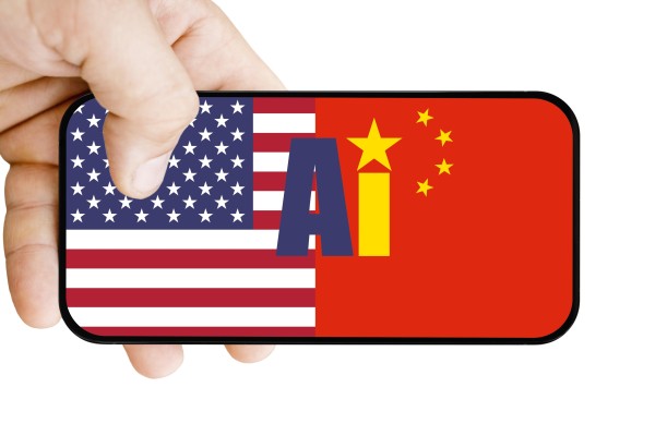 China and the US are set to fight out an intense battle for global AI supremacy in a high-stakes race to the top. Photo: Shutterstock 