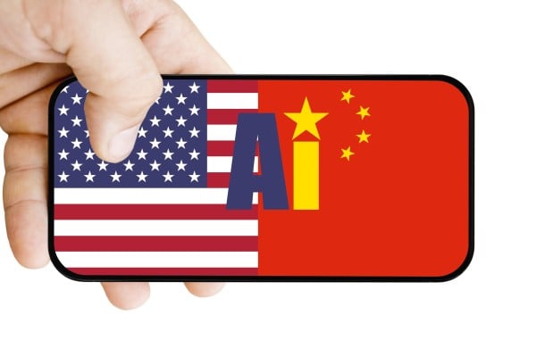 China and the US are set to fight out an intense battle for global AI supremacy in a high-stakes race to the top. Photo: Shutterstock China and the US are set to fight out an intense battle for global AI supremacy in a high-stakes race to the top. Photo: Shutterstock