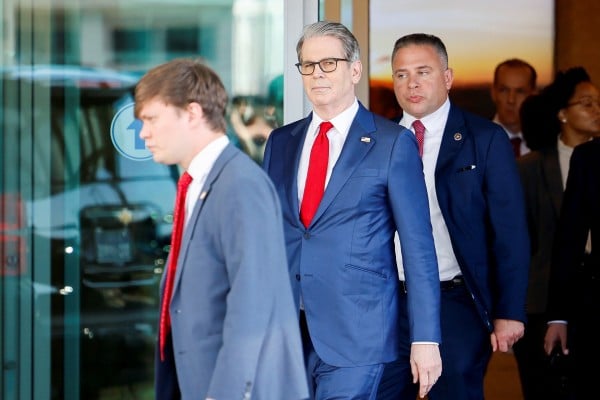 US Treasury Secretary Scott Bessent arrives at Incheon International Airport in Seoul on Wednesday, ahead of a scheduled meeting with South Korean President Lee Jae Myung and trade talks with Chinese Vice-Premier He Lifeng. Photo: Reuters US Treasury Secretary Scott Bessent arrives at Incheon International Airport in Seoul on Wednesday, ahead of a scheduled meeting with South Korean President Lee Jae Myung and trade talks with Chinese Vice-Premier He Lifeng. Photo: Reuters