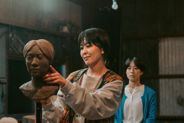 Takako Matsu as the sculptor Yoriko (front) and Shizuka Ishibashi as her model in a still from Nagi Notes, which played in the 2026 Cannes Film Festival’s main competition. Takako Matsu as the sculptor Yoriko (front) and Shizuka Ishibashi as her model in a still from Nagi Notes, which played in the 2026 Cannes Film Festival’s main competition.