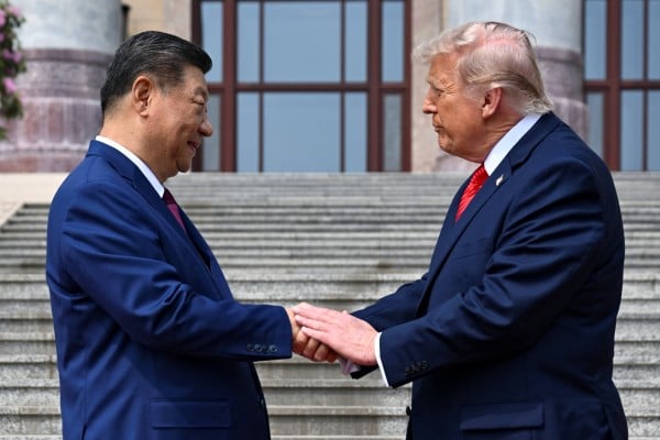 US President Donald Trump shakes hands with his Chinese counterpart Xi Jinping during his state visit to Beijing on May 14, 2026. Photo: Pool via Reuters US President Donald Trump shakes hands with his Chinese counterpart Xi Jinping during his state visit to Beijing on May 14, 2026. Photo: Pool via Reuters