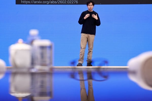 Founder of Moonshot AI Yang Zhilin speaks at the 2026 Zhongguancun Forum in Beijing on March 25. Photo: Reuters Founder of Moonshot AI Yang Zhilin speaks at the 2026 Zhongguancun Forum in Beijing on March 25. Photo: Reuters