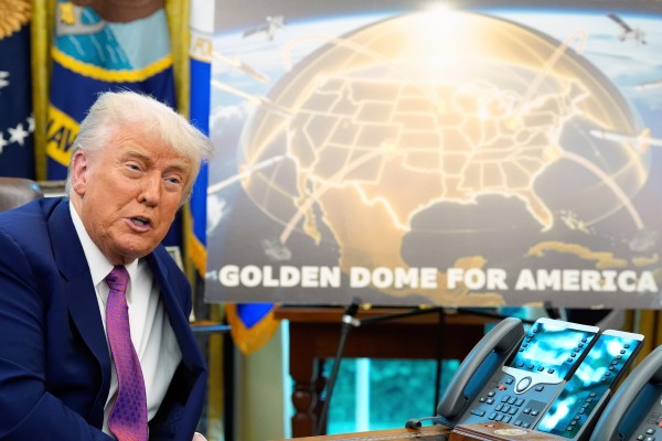 China and Russia say the Golden Dome missile defence system initiated by US President Donald Trump would have “serious negative consequences for international security”. Photo: AP