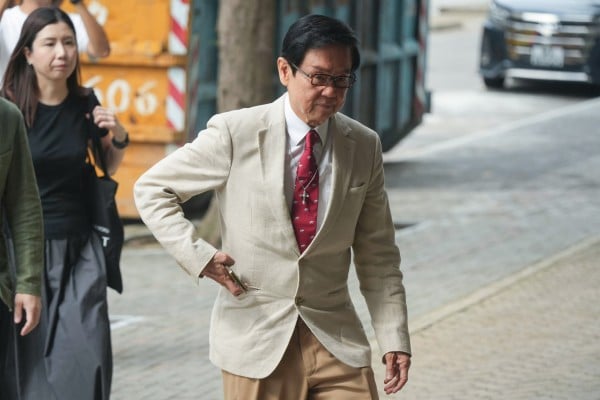 Filmmaker Raymond Wong arrives at Eastern Court. Photo: Sun Yeung Filmmaker Raymond Wong arrives at Eastern Court. Photo: Sun Yeung