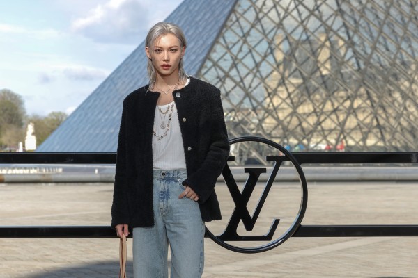 Felix of South Korean boy band Stray Kids in Louis Vuitton. Photo: Getty Images