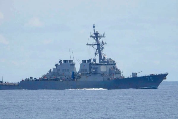 A Chinese think tank says a shift in US transits through Taiwan Strait is consistent with broader trends in China-US military interactions since their 2023 leadership summit. Photo:AP A Chinese think tank says a shift in US transits through Taiwan Strait is consistent with broader trends in China-US military interactions since their 2023 leadership summit. Photo:AP