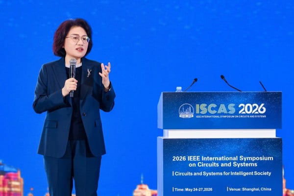 He Tingbo, chair of the Huawei Scientist Committee and president of the company’s semiconductor business department. Photo: Handout He Tingbo, chair of the Huawei Scientist Committee and president of the company’s semiconductor business department. Photo: Handout