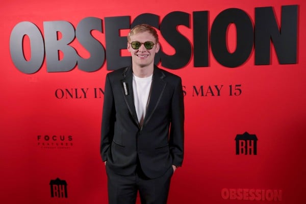 Curry Barker attends a screening of Obsession at the Hollywood Legion Theater in Los Angeles in May. Photo: AFP/Getty Images Curry Barker attends a screening of Obsession at the Hollywood Legion Theater in Los Angeles in May. Photo: AFP/Getty Images