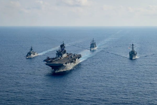 Beijing says US military patrols and exercises with allies in the South China Sea threaten regional stability. Photo: Reuters Beijing says US military patrols and exercises with allies in the South China Sea threaten regional stability. Photo: Reuters
