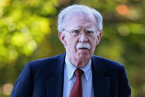 Former White House national security adviser John Bolton arrives at the US District Court for the District of Maryland, in Greenbelt in October 2025. Photo: Reuters