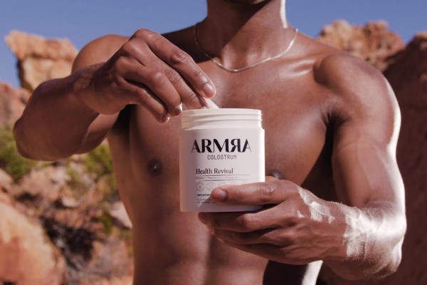 According to their socials, Armra Colostrum is part of Jennifer Aniston and Dua Lipa’s morning routines. Photo: Handout