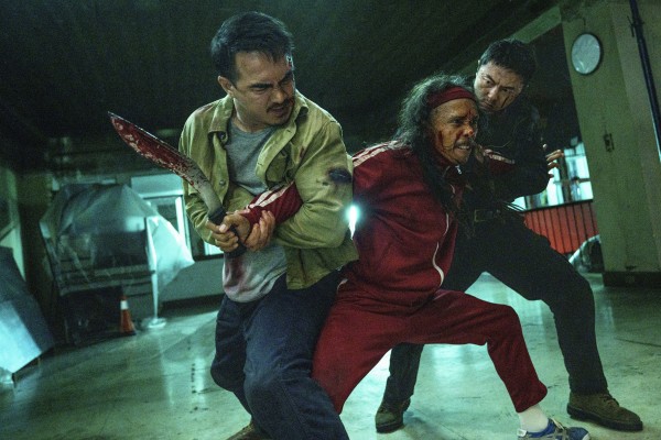 (From left) Joe Taslim, Yayan Ruhian and Xie Miao in a still from The Furious (category III, Mandarin, English, Thai), directed by Kenji Tanigaki. Yang Enyou co-stars.
(From left) Joe Taslim, Yayan Ruhian and Xie Miao in a still from The Furious (category III, Mandarin, English, Thai), directed by Kenji Tanigaki. Yang Enyou co-stars.