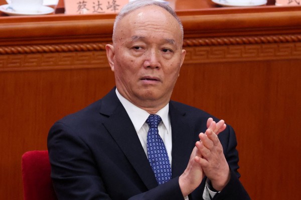 Cai Qi, 70, will head China’s Central Party School. He sits on the Politburo Standing Committee and is secretary of the party’s secretariat and director of the party’s general office. Photo: Reuters