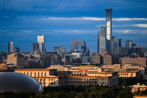 China’s capital Beijing’s city skyline pictured at sunset. China has climbed four places, from 16th to 12th, in this year’s IMD World Competitiveness Ranking. Photo: Xinhua China’s capital Beijing’s city skyline pictured at sunset. China has climbed four places, from 16th to 12th, in this year’s IMD World Competitiveness Ranking. Photo: Xinhua
