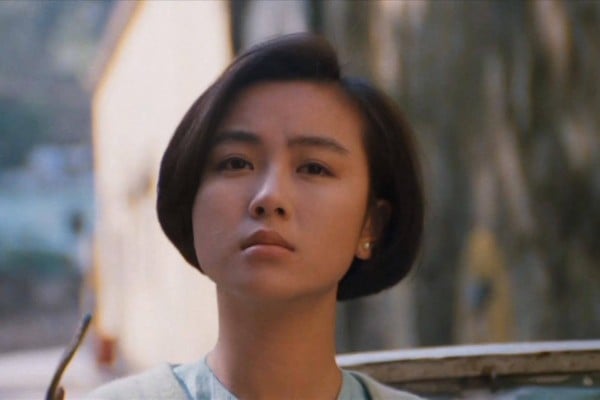 Fennie Yuen in a still from Pedicab Driver (1989). Fennie Yuen in a still from Pedicab Driver (1989).