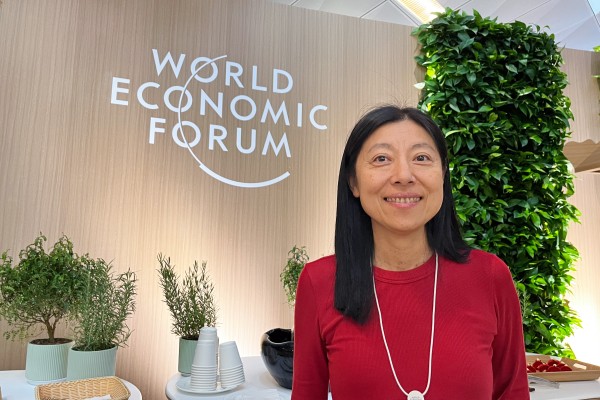 Meta Platforms’ new AI research vice president Dawn Song at Summer Davos in Dalian, China on June 23 Photo: Vincent Chow