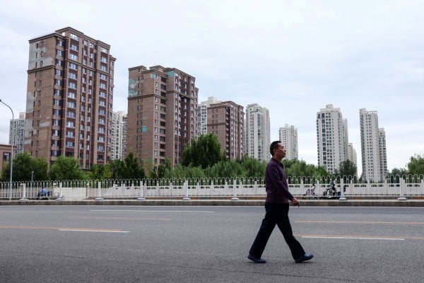 Residential buildings in Beijing on September 15, 2025. China’s property sector, once accounting for roughly a quarter of the economy, has remained sluggish since late 2020, eroding household wealth. Photo: EPA Residential buildings in Beijing on September 15, 2025. China’s property sector, once accounting for roughly a quarter of the economy, has remained sluggish since late 2020, eroding household wealth. Photo: EPA