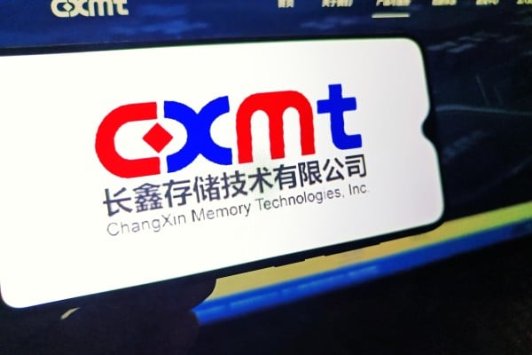 The CXMT logo is displayed on a smartphone screen in this photograph take on May 28, 2026. Photo: CFOTO/Future Publishing via Getty Images The CXMT logo is displayed on a smartphone screen in this photograph take on May 28, 2026. Photo: CFOTO/Future Publishing via Getty Images