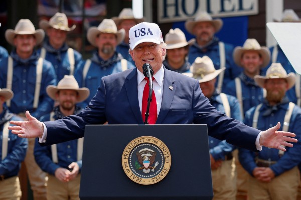 The jury's out on whether US President Donald Trump will turn up at next week's Nato meeting in Ankara, Turkey, as a team player or one who regularly slams the alliance. Photo: Reuters