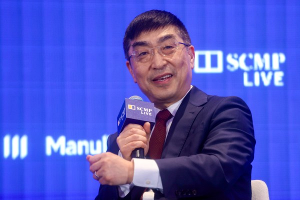 Alibaba Group Vice-President Qi Xiaoning speaks at the SCMP China Conference 2026 on Tuesday, in a keynote speech. Photo: SCMP/Jonathan Wong