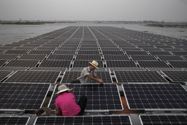 China has plans to sustain a massive buildout of clean-energy bases, including wind and solar hubs in the northwest. Photo: Getty Images China has plans to sustain a massive buildout of clean-energy bases, including wind and solar hubs in the northwest. Photo: Getty Images