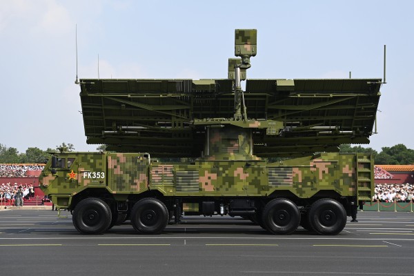 China displays a high-power microwave weapon system during the Victory Day parade in Beijing on September 3, 2025. Photo: Xinhua China displays a high-power microwave weapon system during the Victory Day parade in Beijing on September 3, 2025. Photo: Xinhua