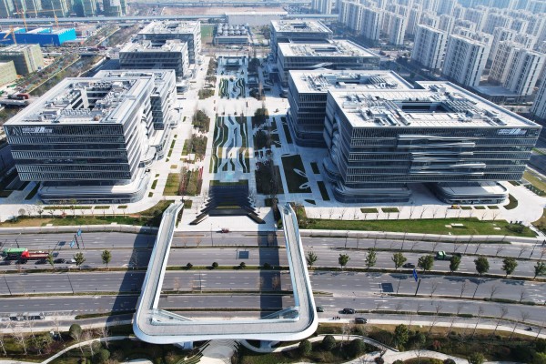 A view of a major computing centre in Hangzhou, capital of China’s eastern Zhejiang province. Photo: Getty Images