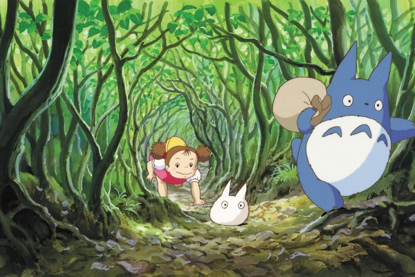A scene from the 1988 film My Neighbour Totoro. Studio Ghibli films like Totoro and Spirited Away continue to captivate audiences even today. In the US, the annual Ghibli Fest has been running since 2017. Photo: GKids via AP