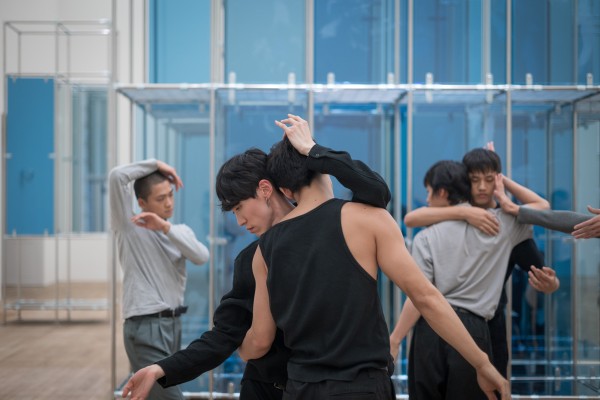 A scene from Isaac Chong Wai’s An Intimate Surrender, running at Hong Kong’s Tai Kwun Contemporary until August 9. The live-art show draws heavily on the 1993 movie Farewell My Concubine starring Leslie Cheung to explore intimacy and collective vulnerability through movement. Photo: courtesy of Tai Kwun