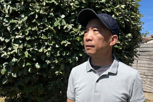 Wu Chi-wai released a photo of himself in London on July 25. Photo: AP Wu Chi-wai released a photo of himself in London on July 25. Photo: AP