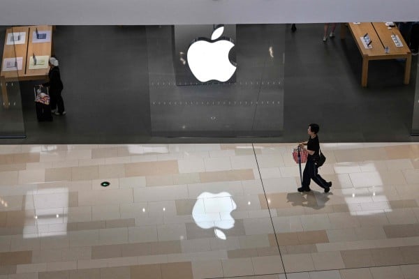 An Apple store in the Xuhui district in Shanghai on July 1. Photo: AFP An Apple store in the Xuhui district in Shanghai on July 1. Photo: AFP