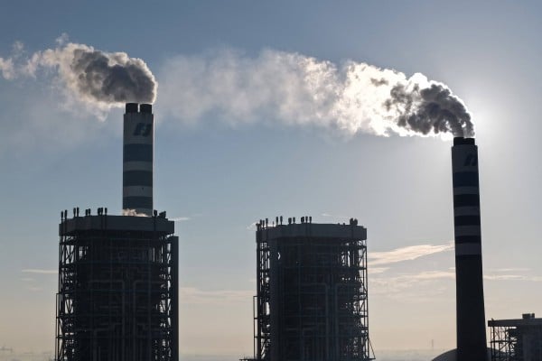 A coal-fired power plant in eastern China's Zhejiang province on July 15. Photo: AFP A coal-fired power plant in eastern China's Zhejiang province on July 15. Photo: AFP