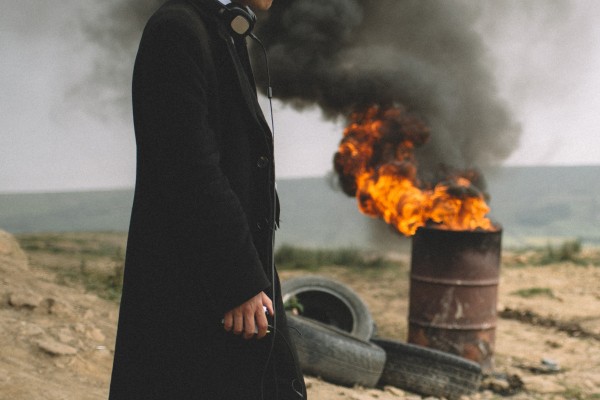Filmmaker Chee Keong Cheung on the set of one of his films. Cheung founded the UK’s first action-oriented film studio, Action Xtreme, while his new feature, Bad Day at the Office, will have its world premiere on August 13 at the Edinburgh International Film Festival.
