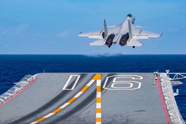 China is rapidly expanding its carrier fleet, but the ships may be vulnerable to submarine attacks. Photo: CCTV