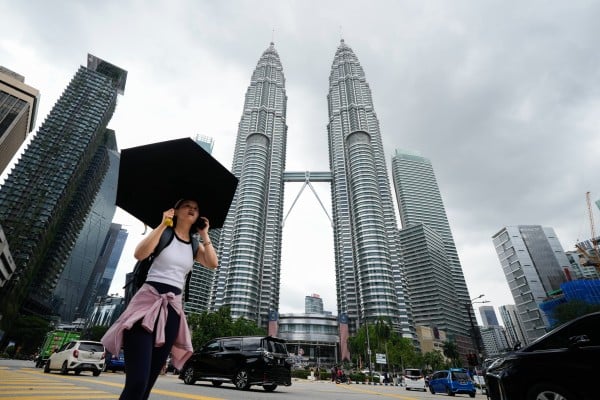 The Petronas Twin Towers in Kuala Lumpur, Malaysia. South Korean companies can use Malaysia as a gateway to Asean, Malaysian officials say. Photo: AP