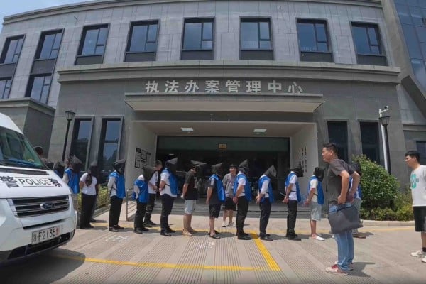 Chinese police have dismantled more than 1,000 gangs and detained thousands of suspects as part of the country’s latest crime-busting campaign. Photo: Handout Chinese police have dismantled more than 1,000 gangs and detained thousands of suspects as part of the country’s latest crime-busting campaign. Photo: Handout