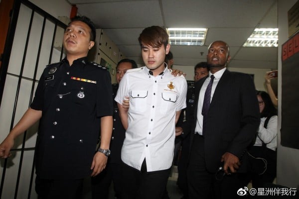 Malaysian fugitive businessman Nicky Liow is brought to court in 2021. Photo: Weibo