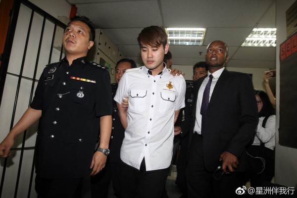 Malaysian fugitive businessman Nicky Liow is brought to court in 2021. Photo: Weibo Malaysian fugitive businessman Nicky Liow is brought to court in 2021. Photo: Weibo