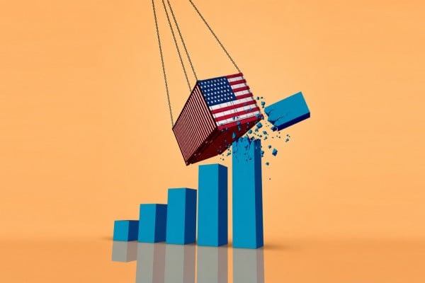 The US-China Business Council survey found that “poorly calibrated US export controls weaken American companies in China”, conceding market share to foreign competitors. Photo: Shutterstock, orange background added with Shutterstock AI
