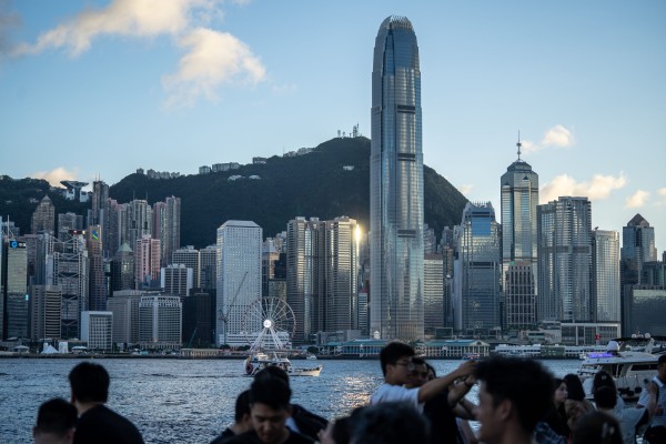 A view of the Hong Kong skyline. Photo: Getty Images